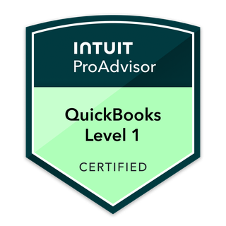 Intuit QuickBooks Certification Level 1